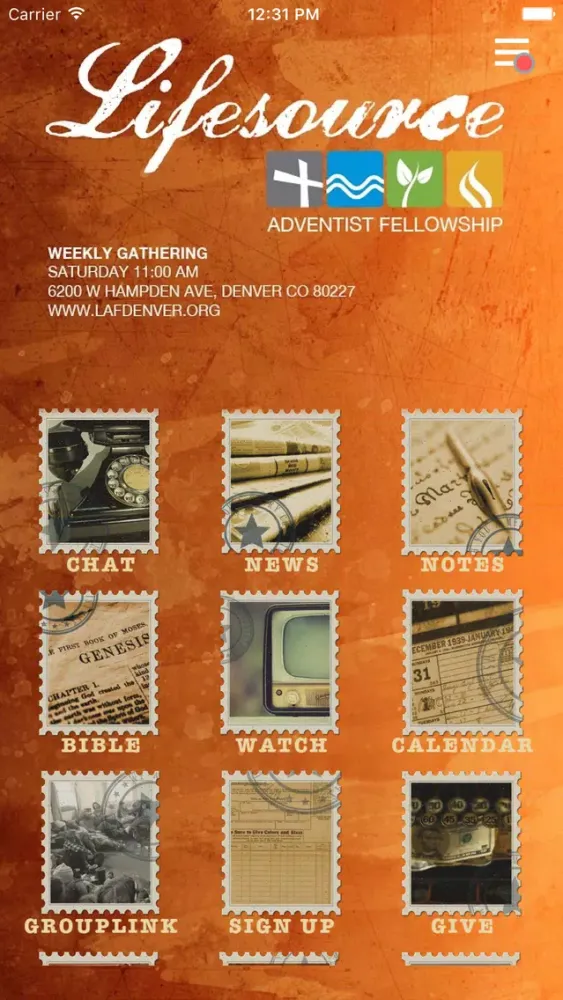 Zrzuty ekranu LifeSource Adventist App