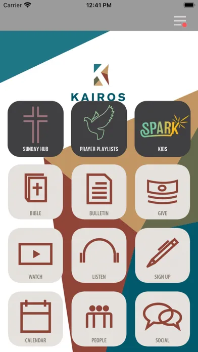 ภาพหน้าจอของ Kairos Church