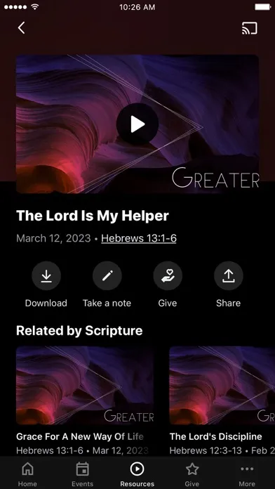 Screenshot di Imprint Church