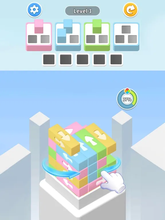 Block Away - Tap It Away 3D iPad 应用截图
