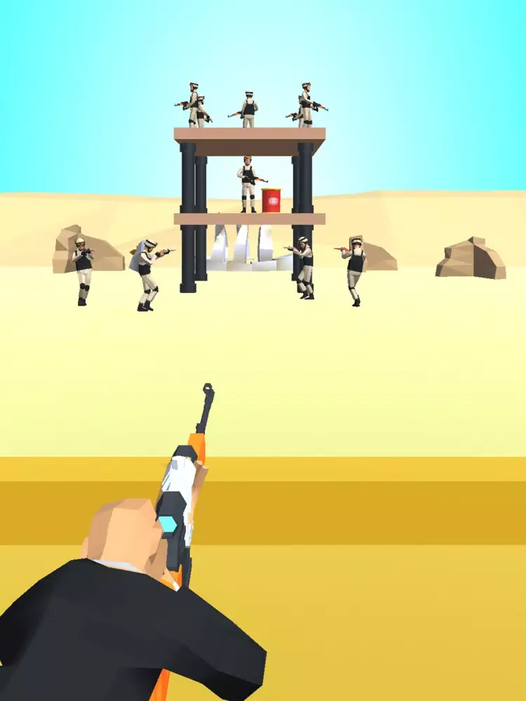 Zrzuty ekranu Pocket Sniper - Fps Gun Games iPad 