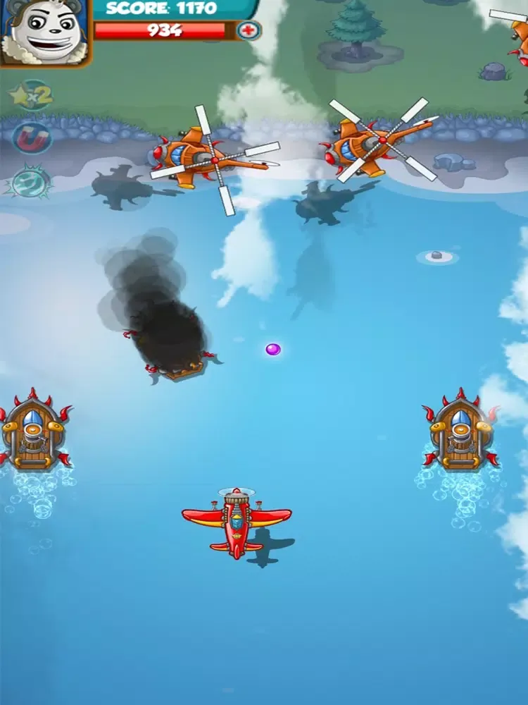 Sky Glider 3D: Airplane games iPad  スクリーンショット