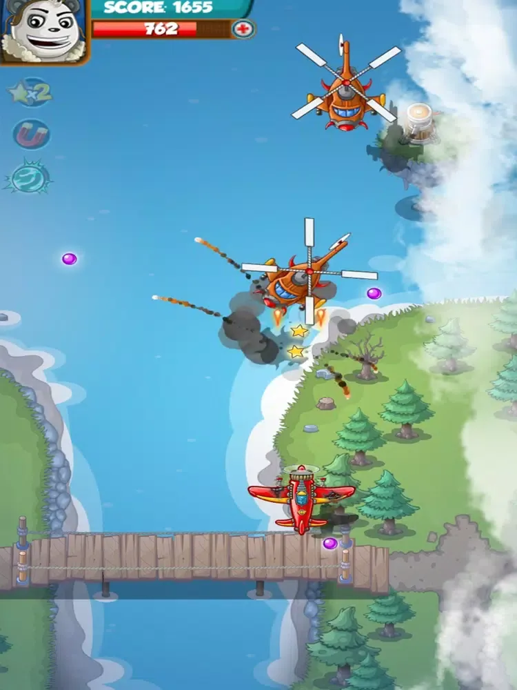 Sky Glider 3D: Airplane games iPad  スクリーンショット