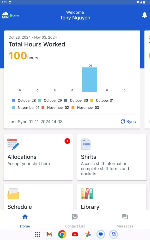 Zrzuty ekranu MTM Mobile