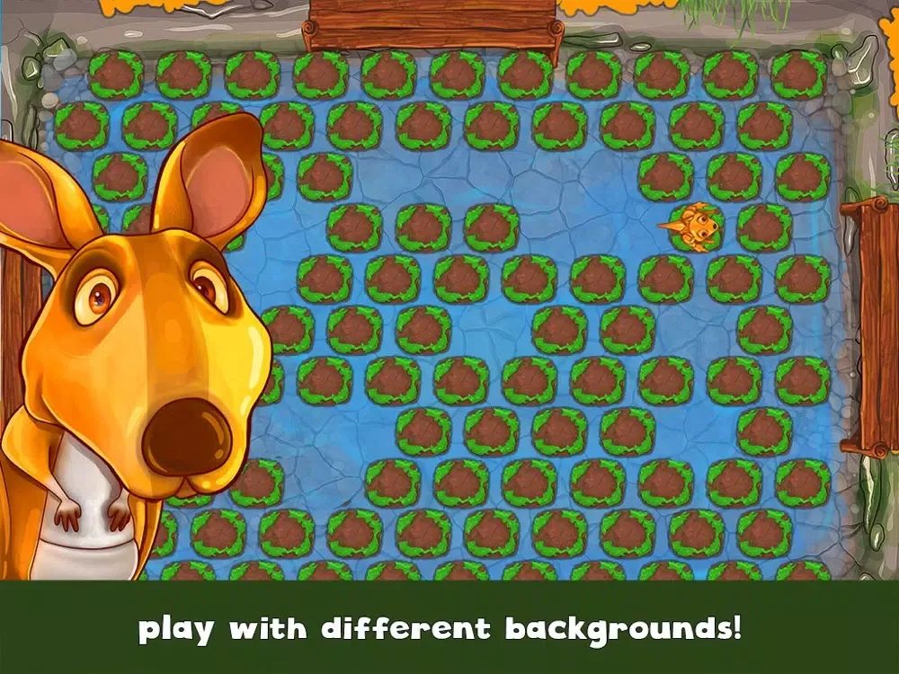 Tangkapan skrin Kangaroo Outback Jump Challenge - Don't let the animal escape! (Free) iPad 