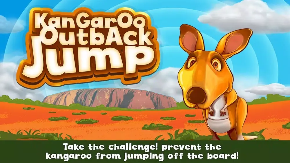 Tangkapan skrin Kangaroo Outback Jump Challenge - Don't let the animal escape! (Free)