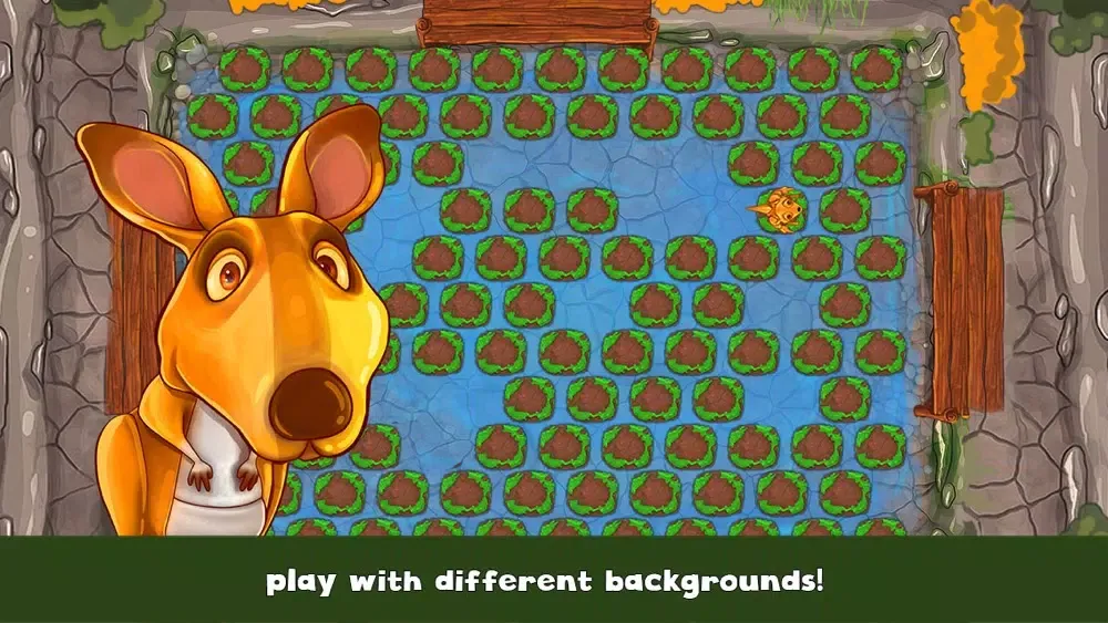 Tangkapan skrin Kangaroo Outback Jump Challenge - Don't let the animal escape! (Free)