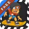 Longboard Larry - Free Street Surfing Skate-board Game