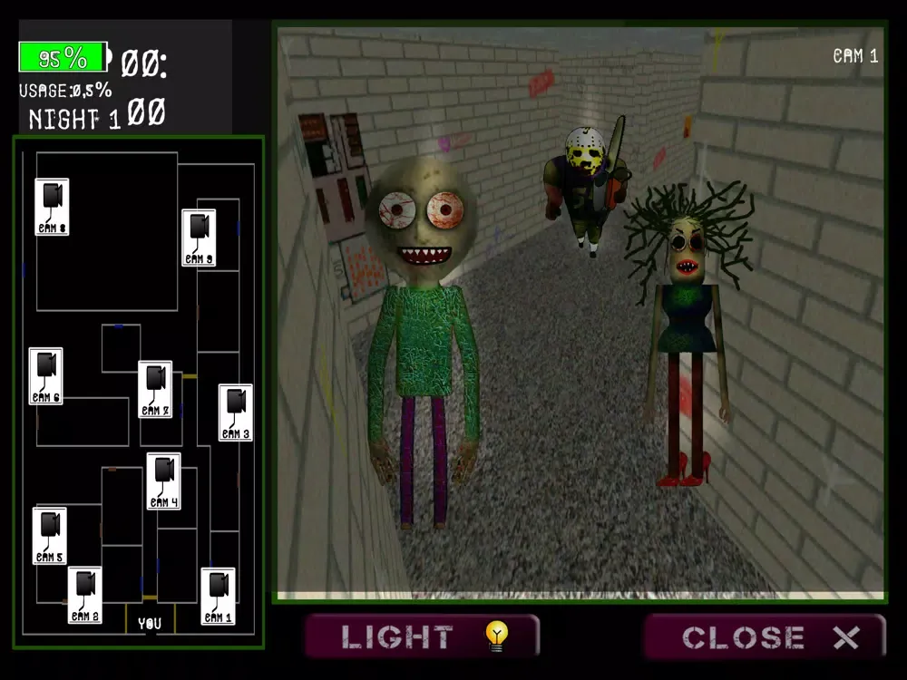 Zrzuty ekranu 5 Nights Scary Teacher Basics iPad 
