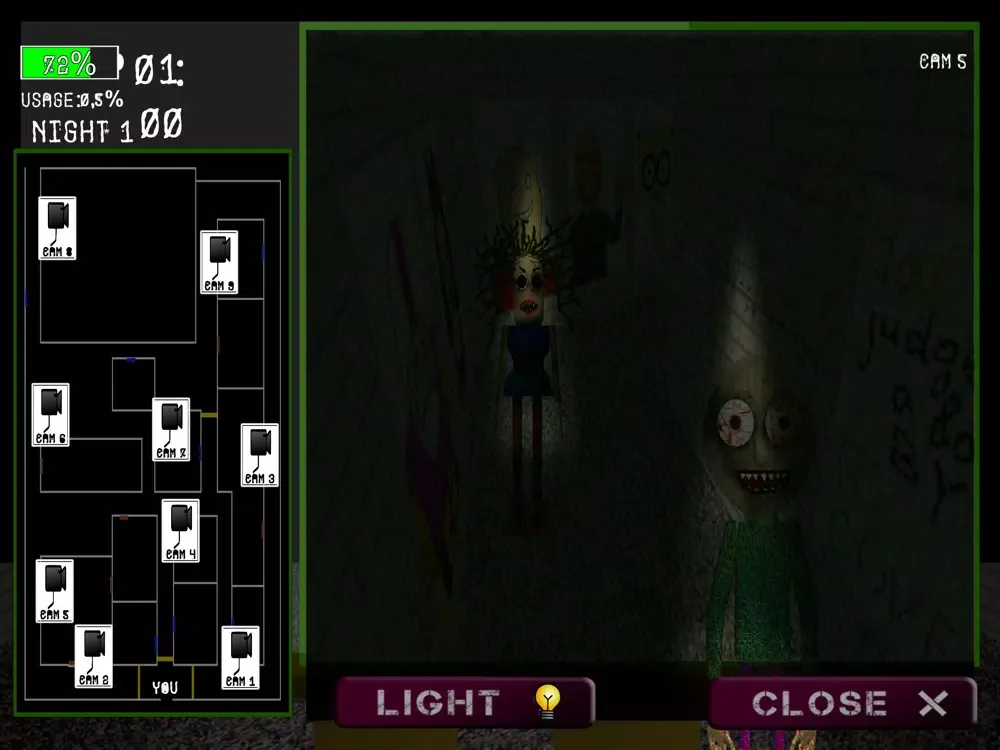 Zrzuty ekranu 5 Nights Scary Teacher Basics iPad 