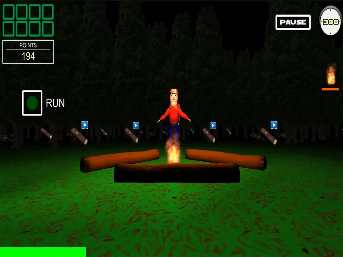 Capturas de tela do Buldi's Field Trip in Camping iPad 