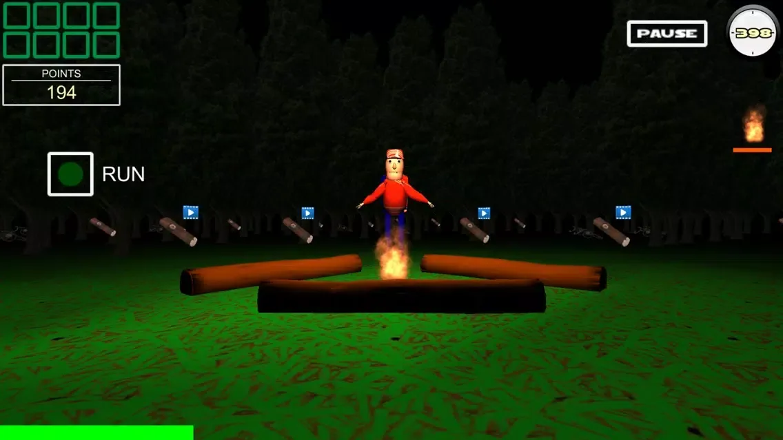 Capturas de tela do Buldi's Field Trip in Camping