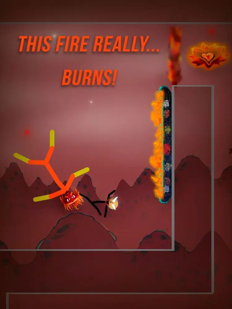 Baldy Stickman Fight Adventure iPad  स्क्रीनशॉट