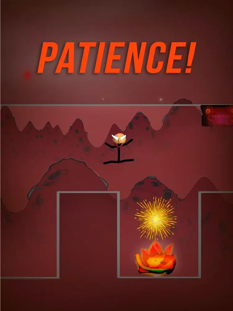 Baldy Stickman Fight Adventure iPad  स्क्रीनशॉट