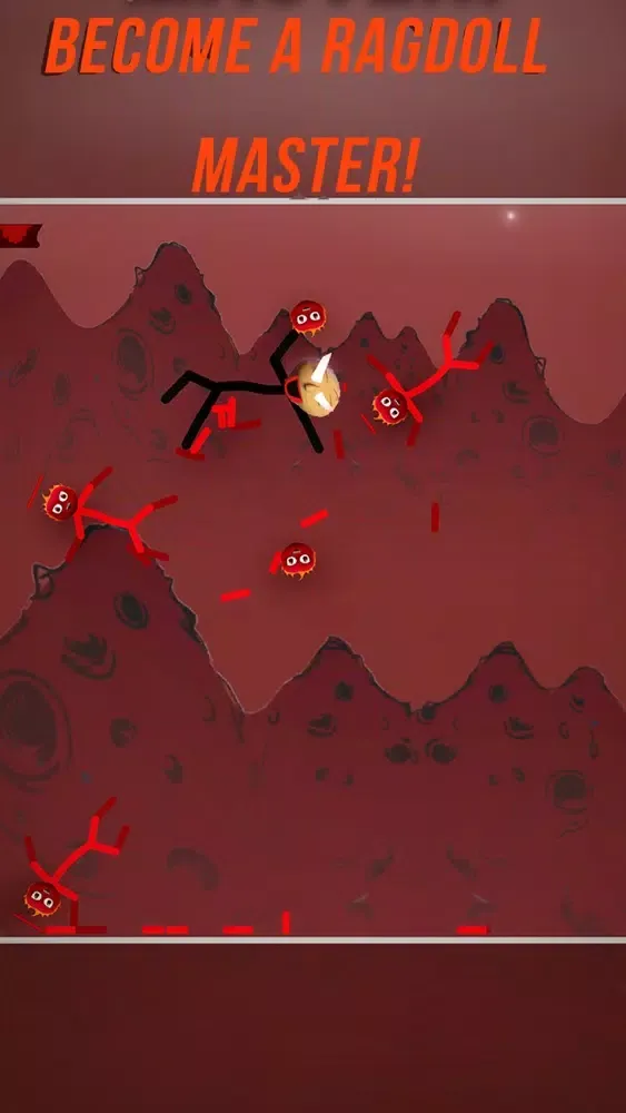 Baldy Stickman Fight Adventure स्क्रीनशॉट