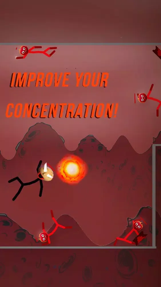 Baldy Stickman Fight Adventure स्क्रीनशॉट