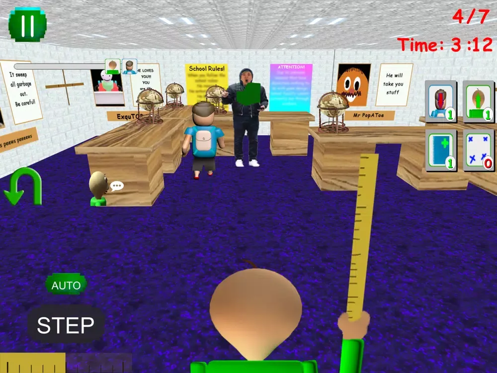 Captures d'écran de Play for Angry Teacher Horror iPad 