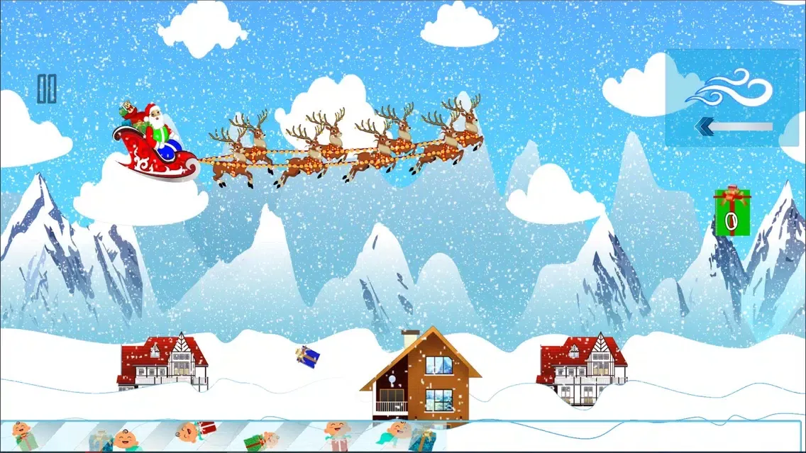 Baldy Fly: Happy Christmas スクリーンショット