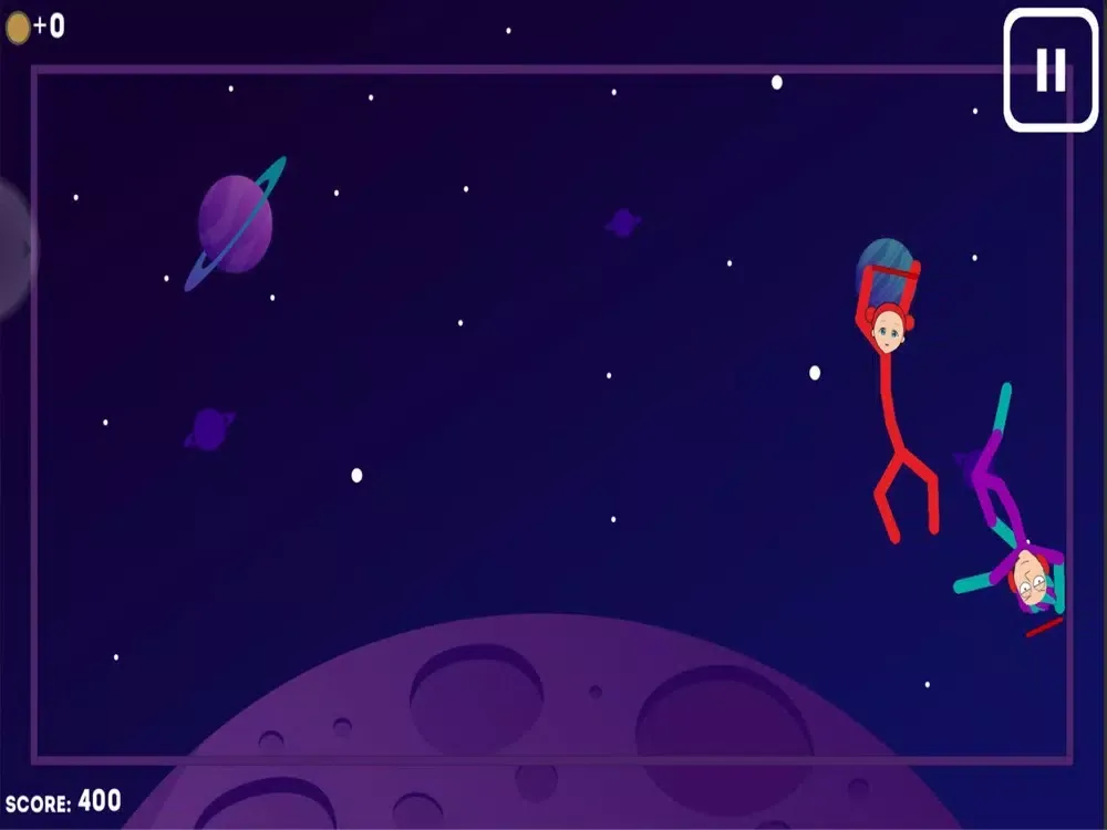 Slapstick Bald Fight Games 2D iPad 应用截图