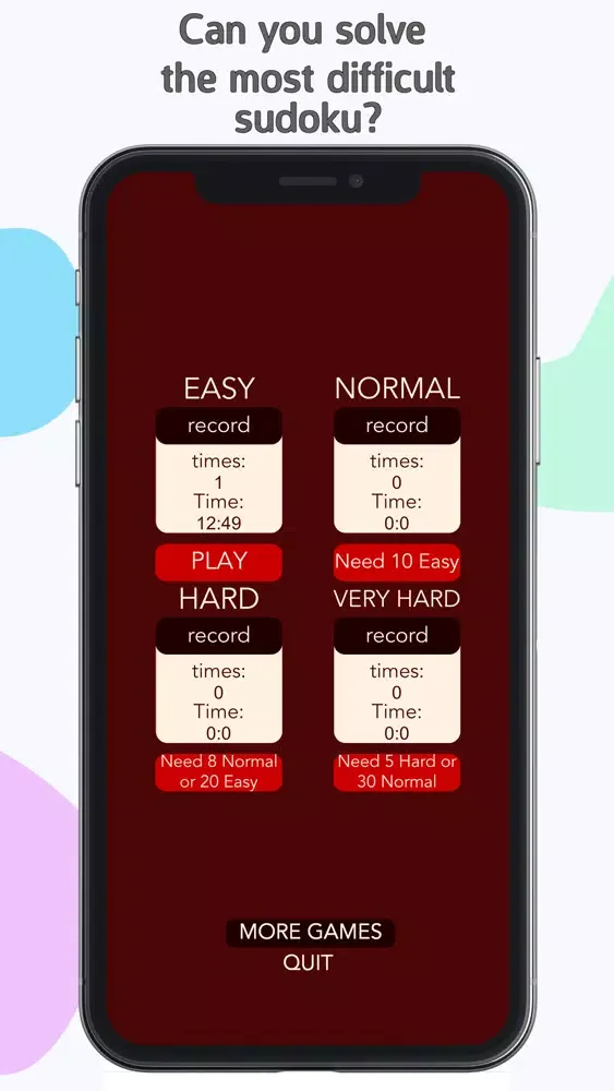 Mega Sudoku Master New Mode应用截图