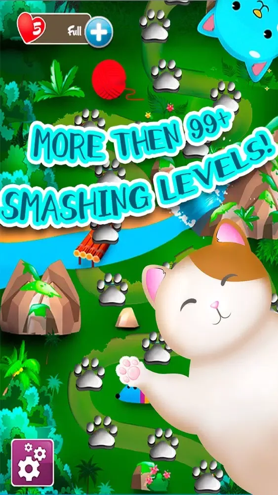 Captures d'écran de Sweety Cats - Match 3 Games