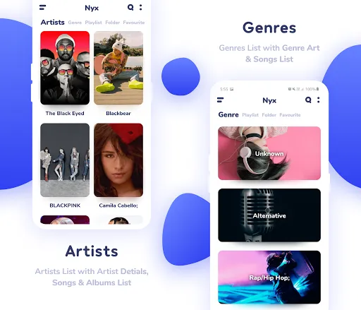 Nyx Music Player- Offline MP3 스크린샷