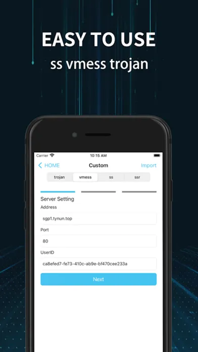 Rocket VPN-VPN Config 스크린샷
