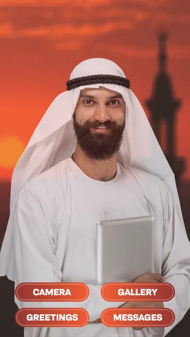 Capturas de tela do Arab Man Photo Suit Montage