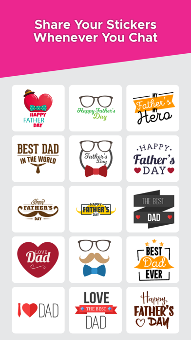 Father's Day Stickers ! 22 스크린샷