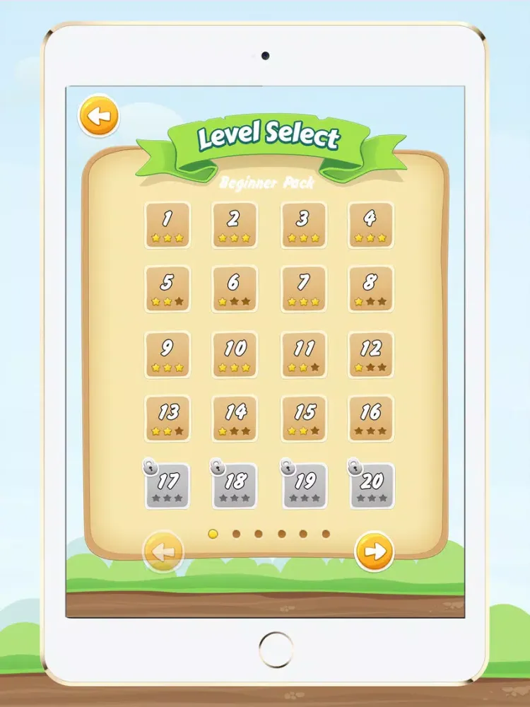 Screenshot di Unroll Ball to Unblock The Ball iPad 