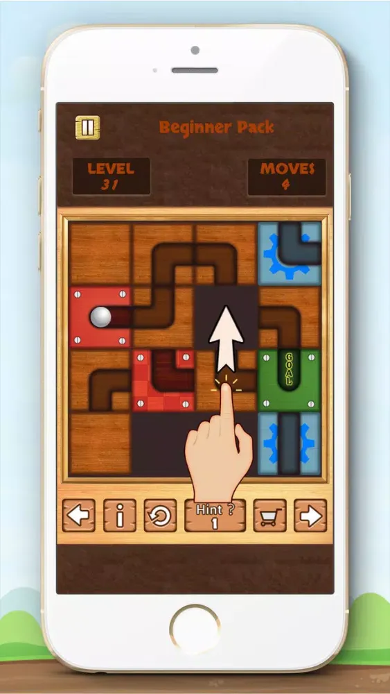 Screenshot di Unroll Ball to Unblock The Ball