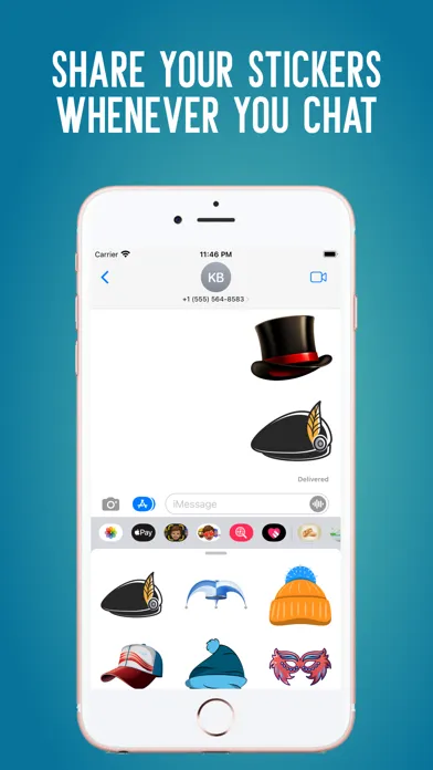 Hat Stickers Pack! Screenshots