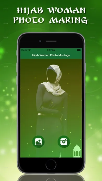Capturas de pantalla de Hijab Woman Photo Montage Deluxe-Muslim Woman Drsess