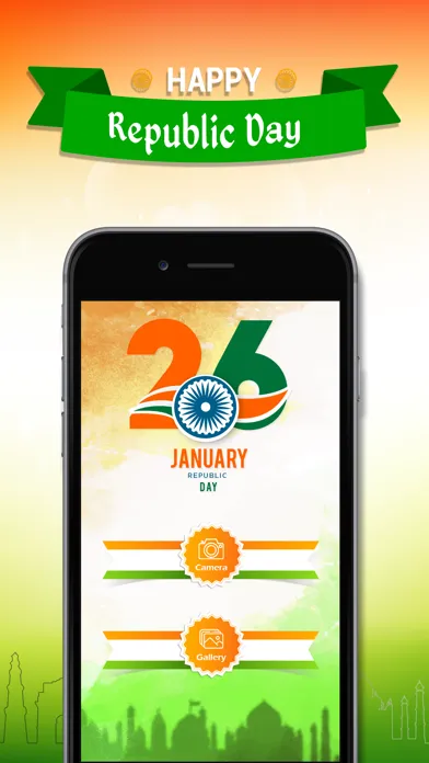 Republic Day Photo Frames应用截图