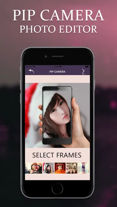 Tangkapan layar PIP Camera Photo Editor HD