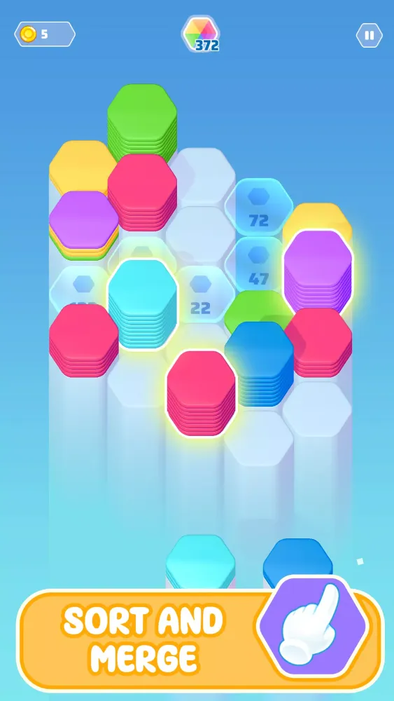 Screenshot di Color Slide