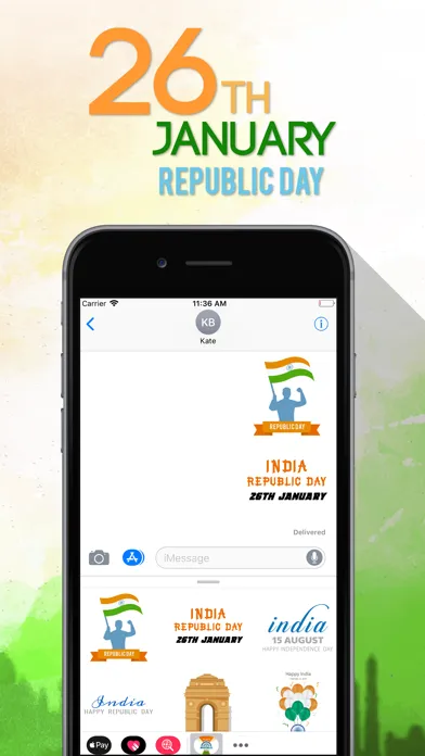 Republic Day Stickers Screenshots