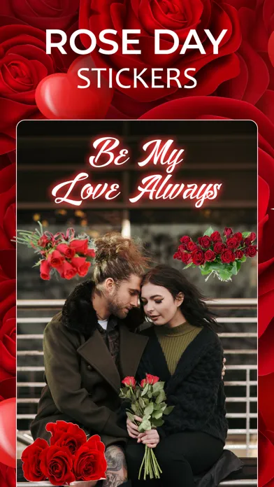 Rose Day Stickers || Screenshots