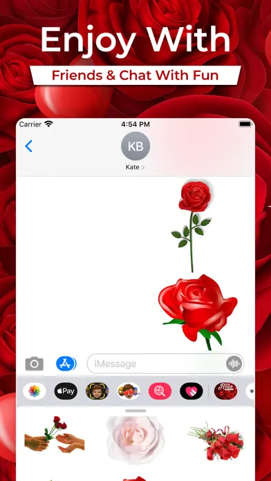 Rose Day Stickers || Screenshots