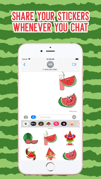 Watermelon Stickers স্ক্রিনশট