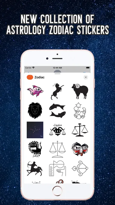 Astrology Zodiac Stickers Ekran Görüntüleri
