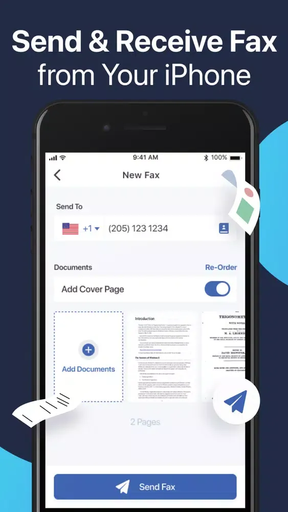 Fax - Send Fax from iPhone ' Screenshots