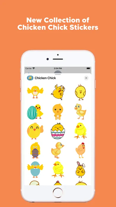 تصاویر Chicken Chick Emojis