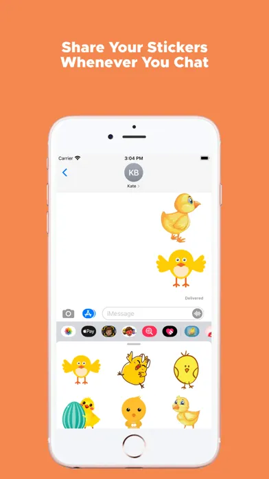 تصاویر Chicken Chick Emojis