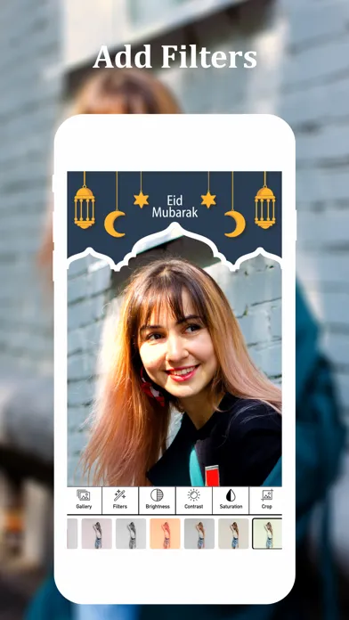 Eid Mubarak Greetings & Card Screenshots