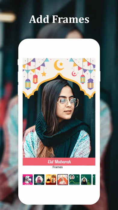 Eid Mubarak Greetings & Card Screenshots