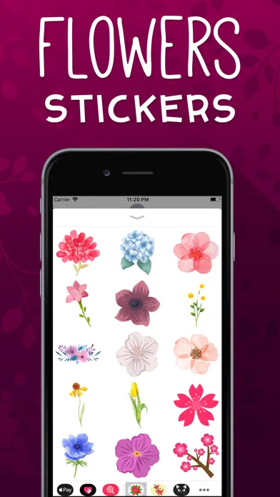 Screenshot di Flowers Emojis