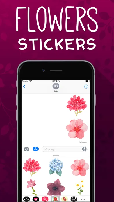 Screenshot di Flowers Emojis