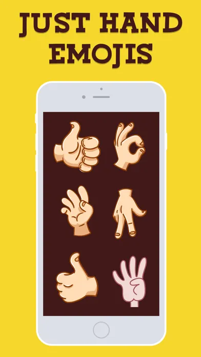 Zrzuty ekranu Just Hand Emojis