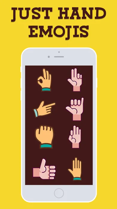 Zrzuty ekranu Just Hand Emojis